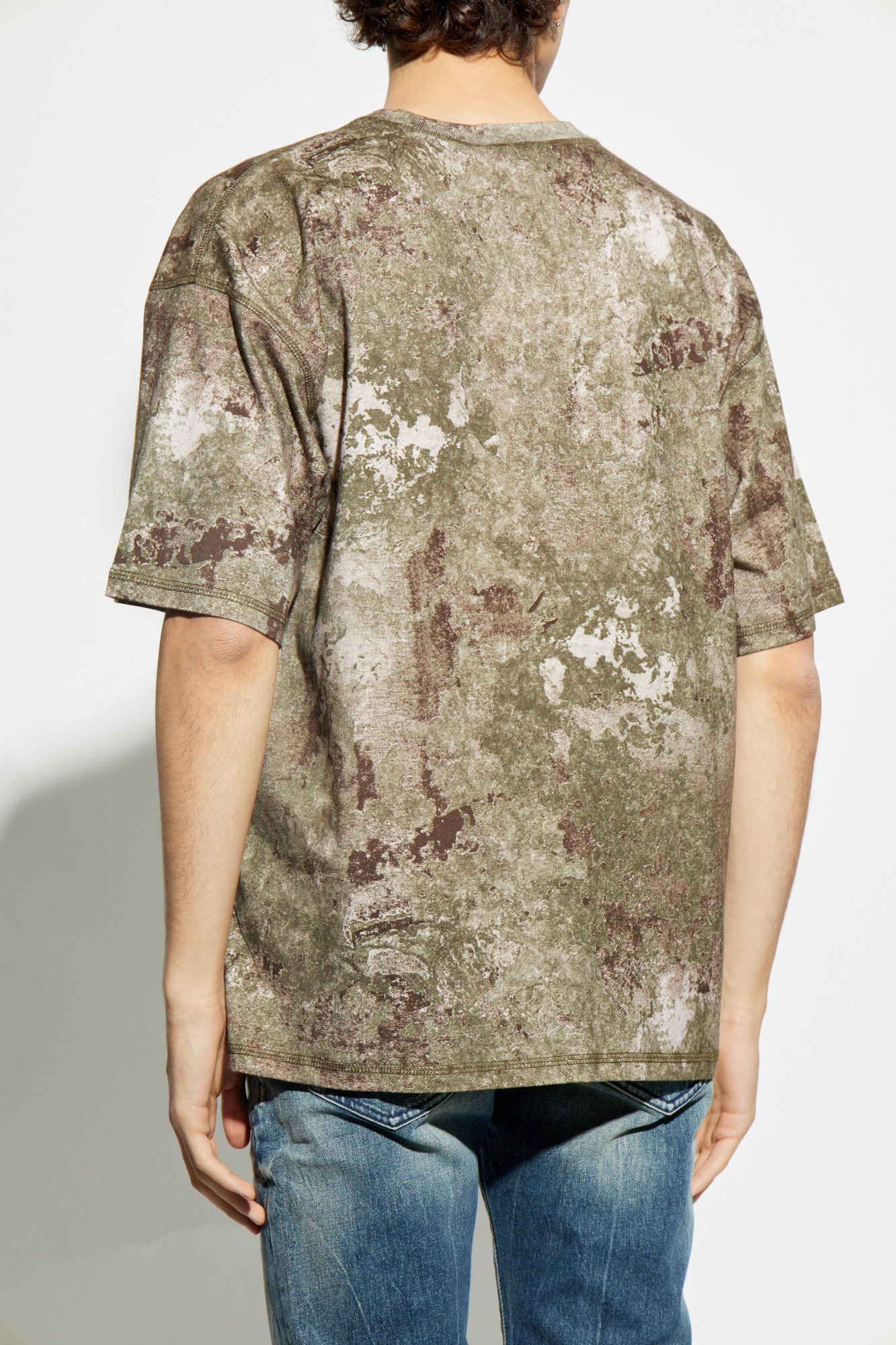 DIESEL Boxt-r12 Crewneck T-shirt 迷彩 100% Cotton DIESEL Boxt-r12 Crewneck T-shirt 迷彩 100% Cotton